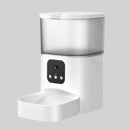 Automatic Pet Feeder Cat Smart Feeding Machine Dog Food Dispenser with Wifi Camera Button Voice Timing Quantitative Slow Foodr
